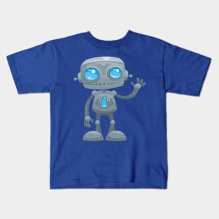 waving robot1 Kids T-Shirt